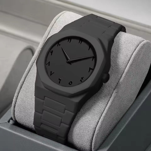 Novis™ Black Quartz Watch