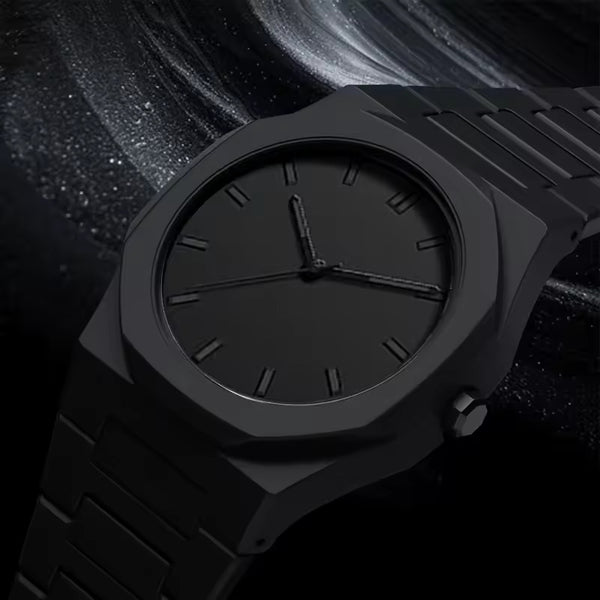 Novis™ Black Quartz Watch